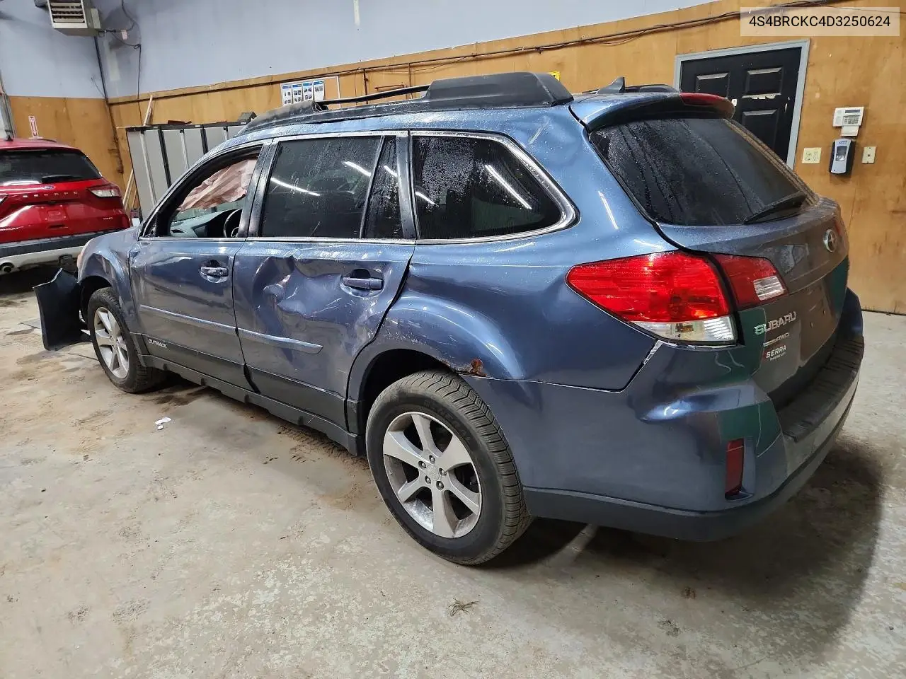 2013 SUBARU OUTBACK VIN 4S4BRCKC4D3250624 — фото 2