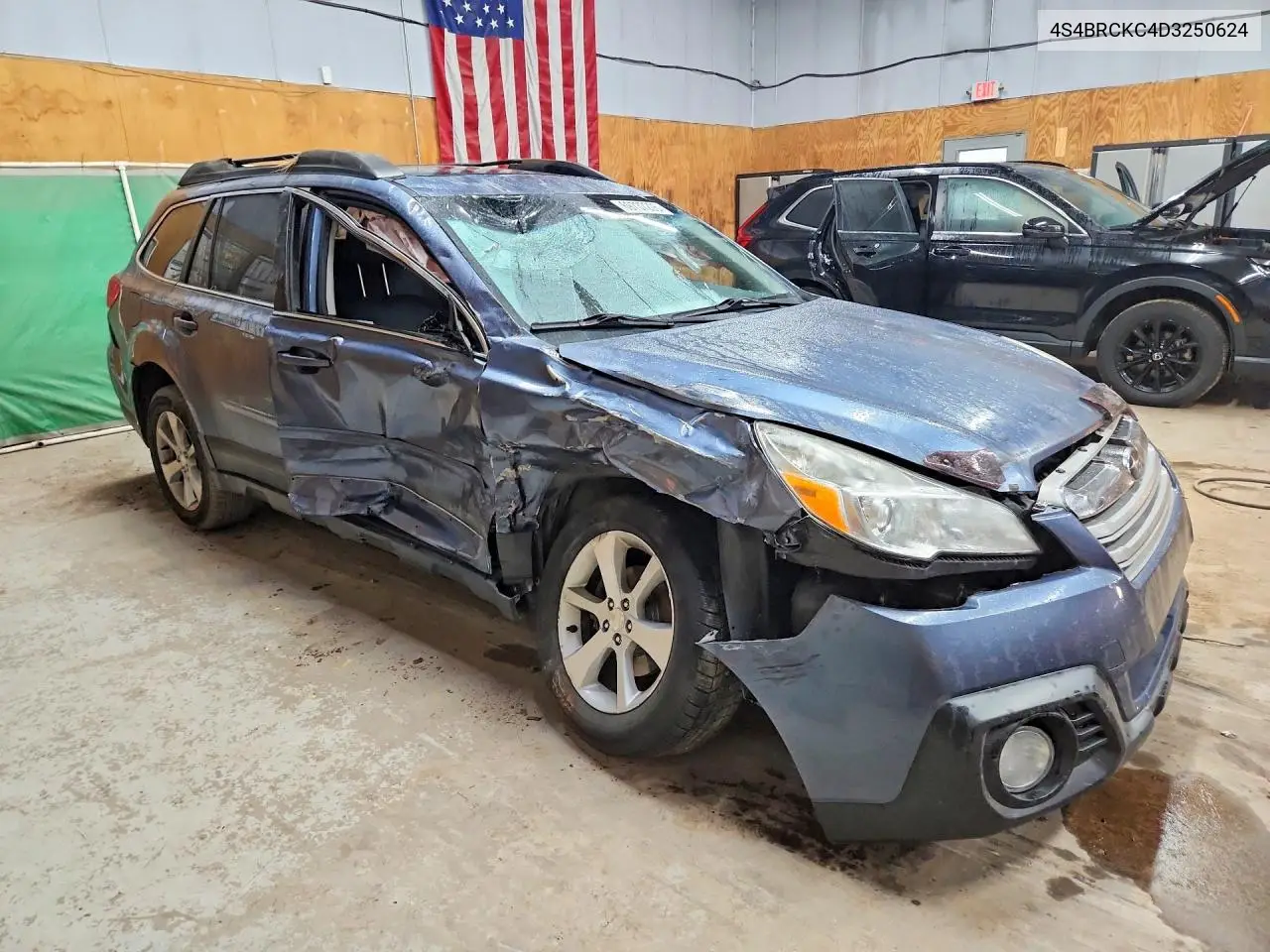 2013 SUBARU OUTBACK VIN 4S4BRCKC4D3250624 — фото 4