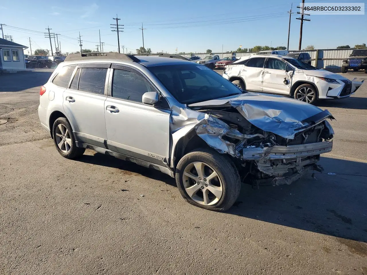 2013 SUBARU OUTBACK VIN 4S4BRBCC6D3233302 — фото 4