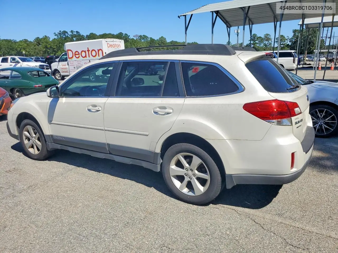 2013 SUBARU OUTBACK VIN 4S4BRCBC1D3319706 — фото 2