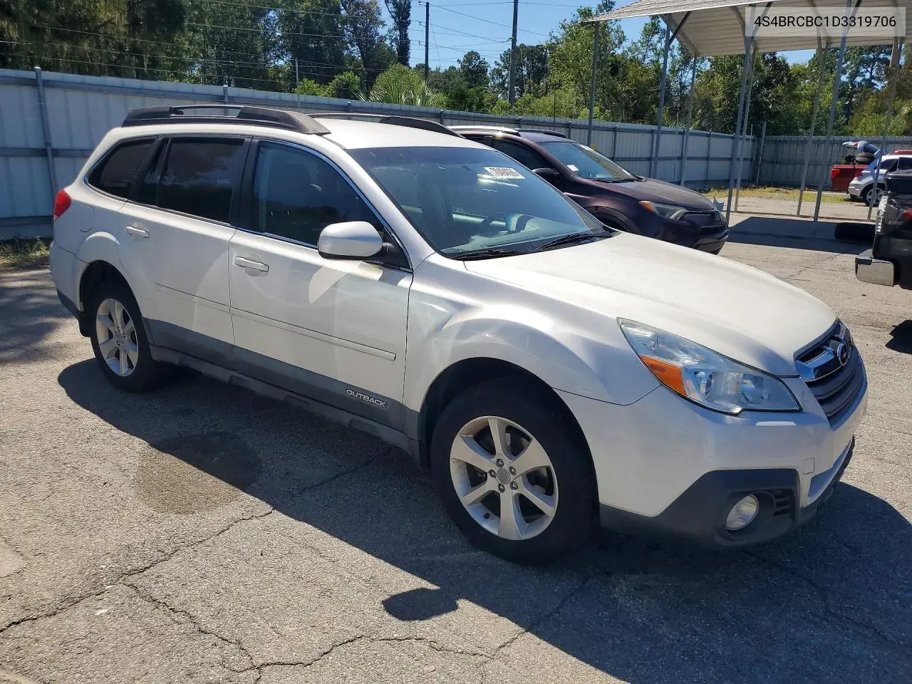 2013 SUBARU OUTBACK VIN 4S4BRCBC1D3319706 — фото 4