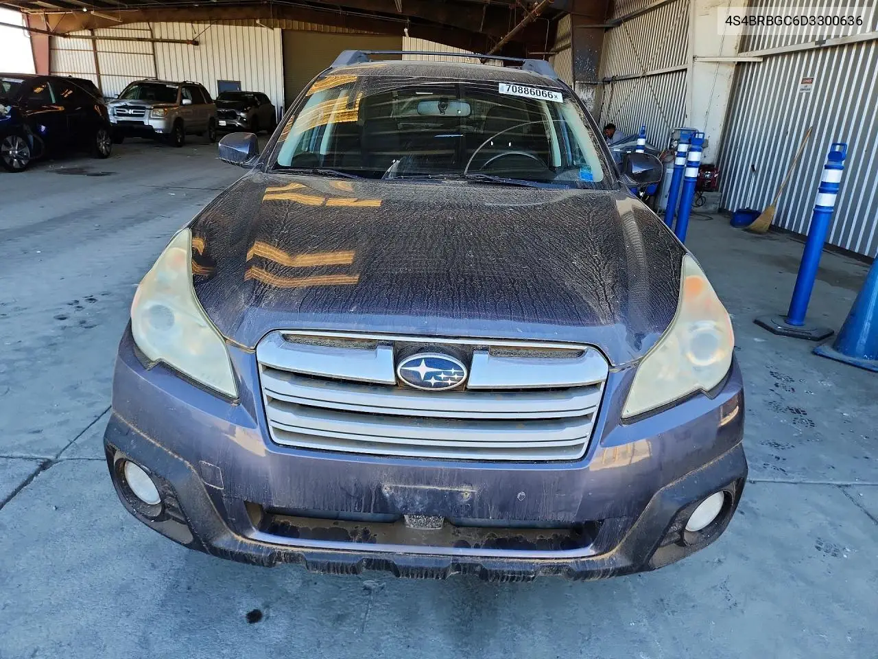 2013 SUBARU OUTBACK VIN 4S4BRBGC6D3300636 — фото 5
