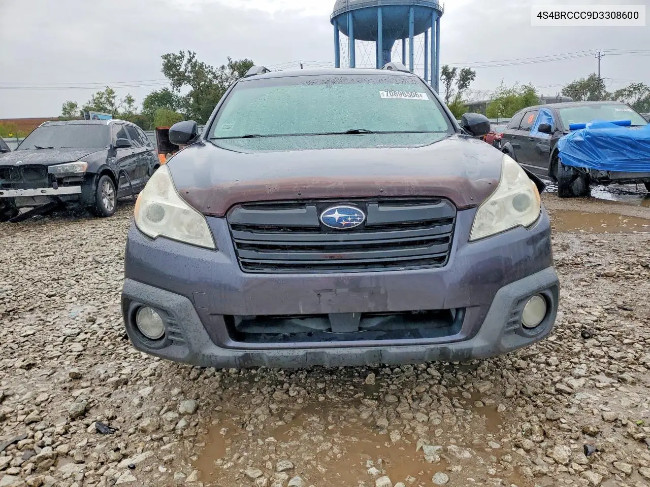 2013 SUBARU OUTBACK VIN 4S4BRCCC9D3308600 — фото 5