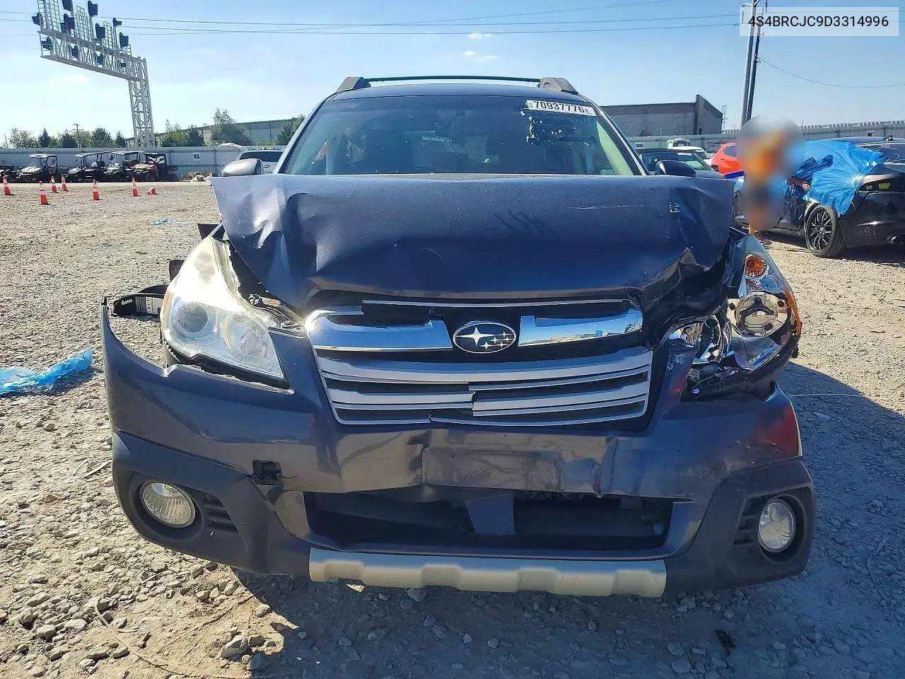 2013 SUBARU OUTBACK VIN 4S4BRCJC9D3314996 — фото 5