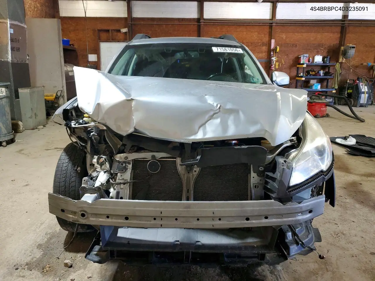 2013 SUBARU OUTBACK VIN 4S4BRBPC4D3235091 — фото 5