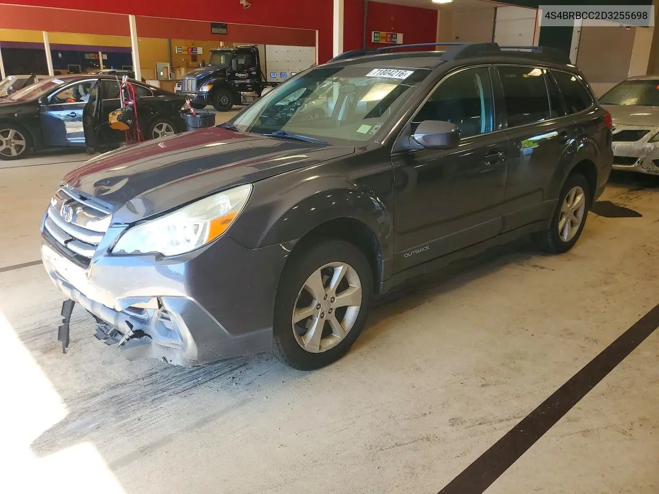 SUBARU OUTBACK 2013, VIN 4S4BRBCC2D3255698