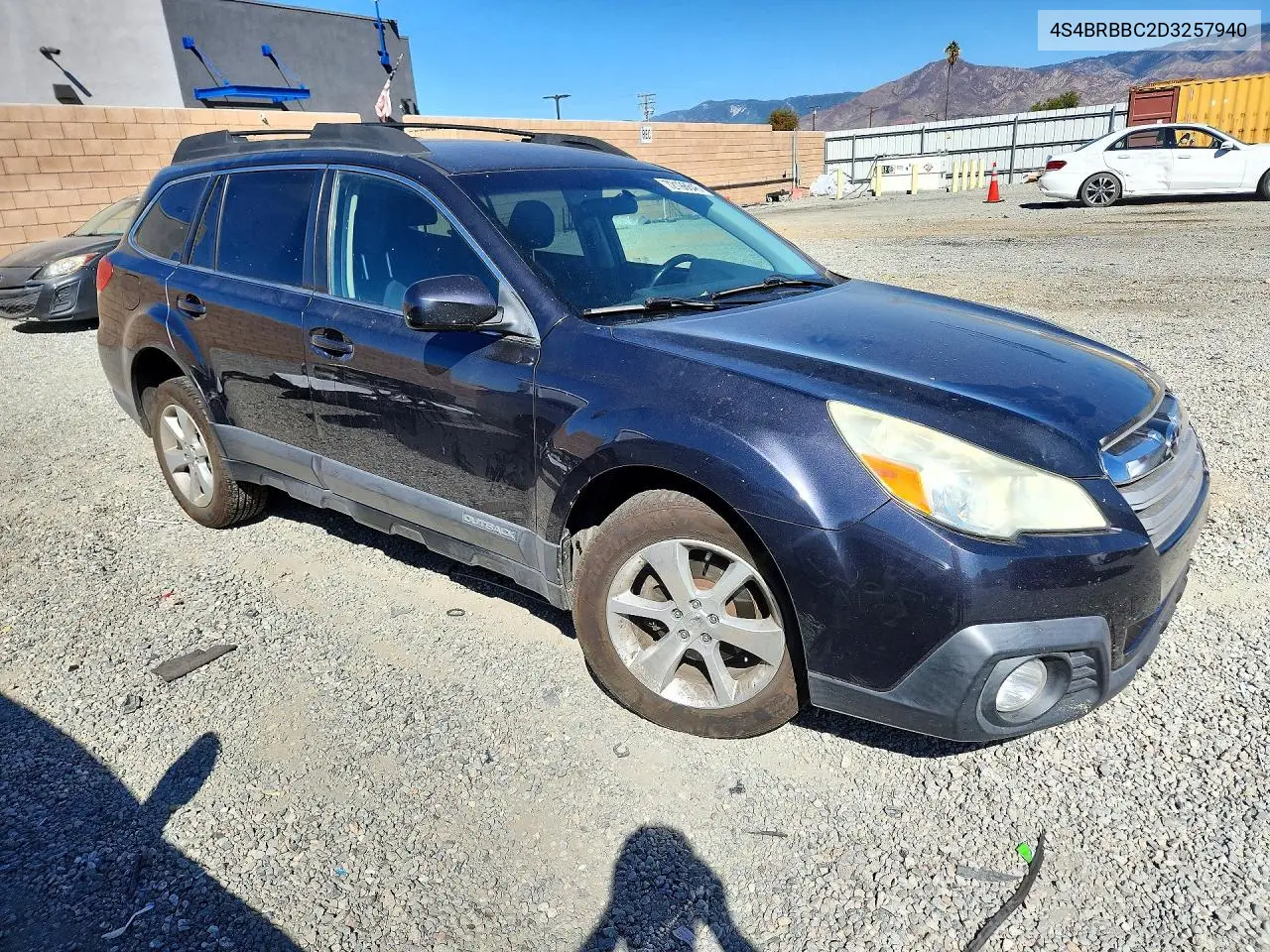 2013 SUBARU OUTBACK VIN 4S4BRBBC2D3257940 — фото 4