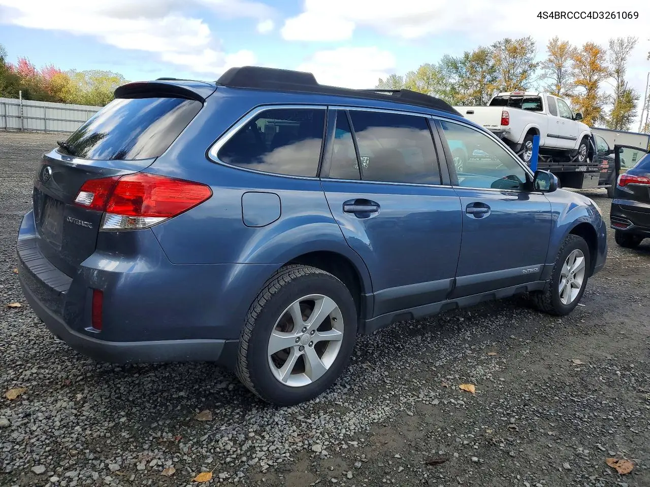 2013 SUBARU OUTBACK VIN 4S4BRCCC4D3261069 — фото 3