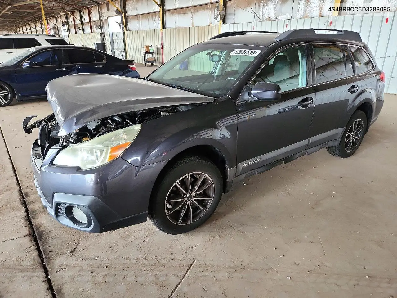 SUBARU OUTBACK 2013, VIN 4S4BRBCC5D3288095