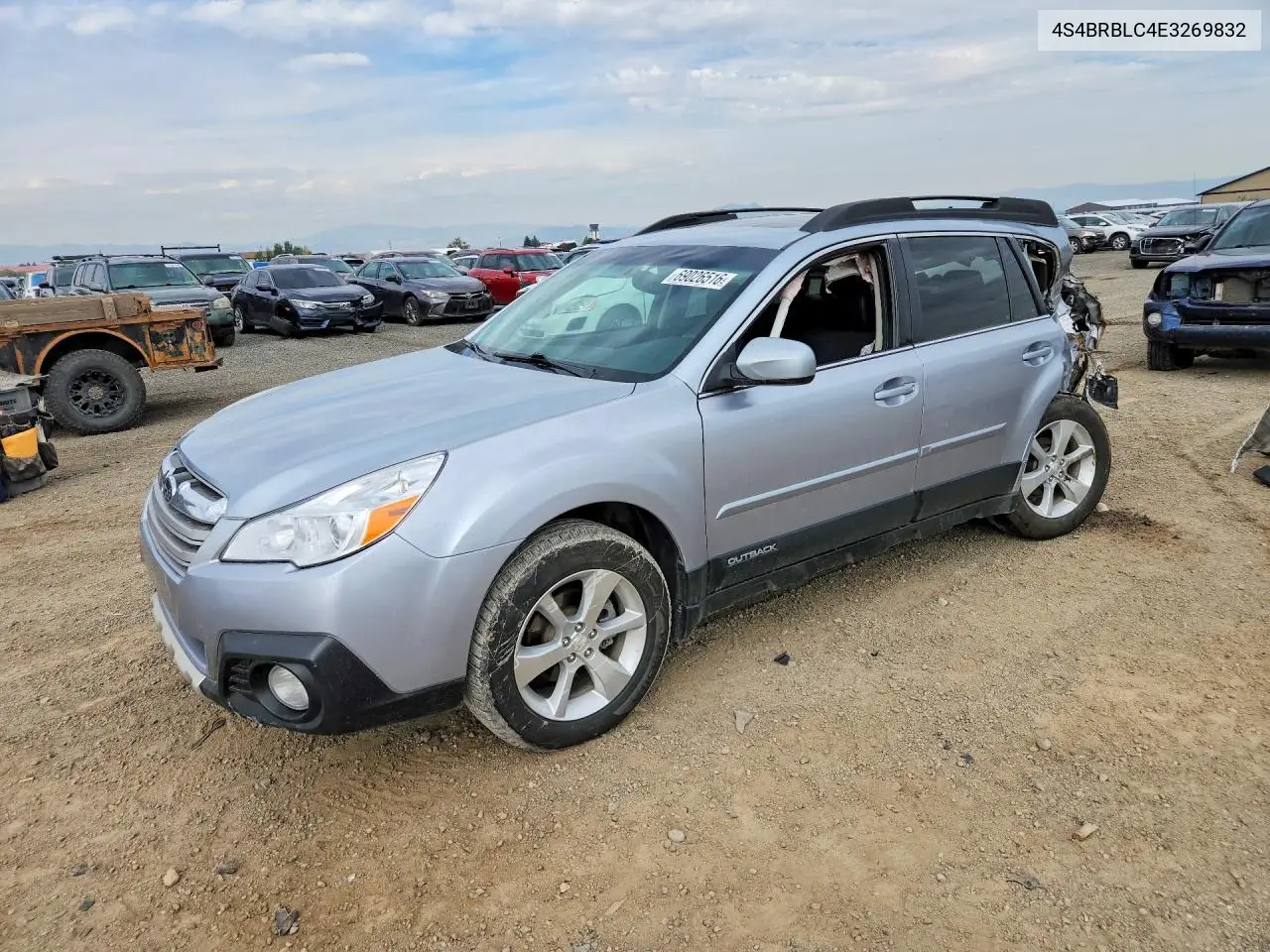 SUBARU OUTBACK 2014, VIN 4S4BRBLC4E3269832