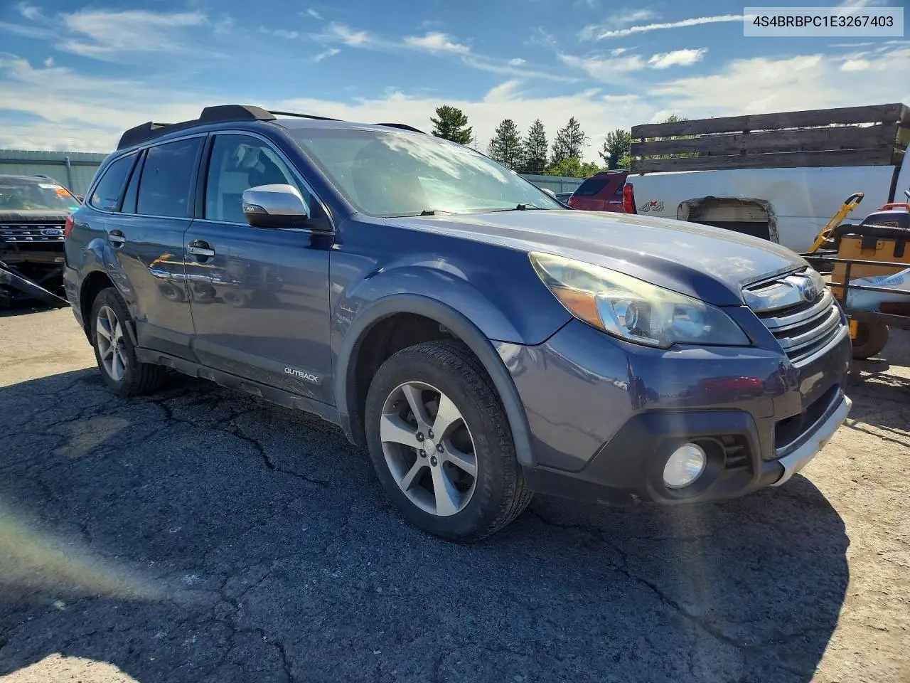 2014 SUBARU OUTBACK VIN 4S4BRBPC1E3267403 — фото 4