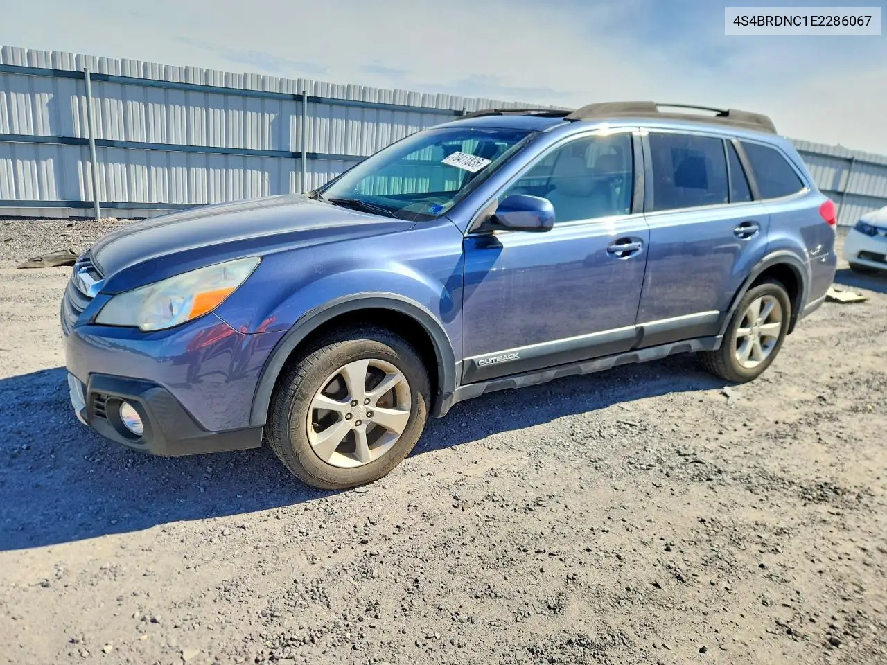 SUBARU OUTBACK 2014, VIN 4S4BRDNC1E2286067