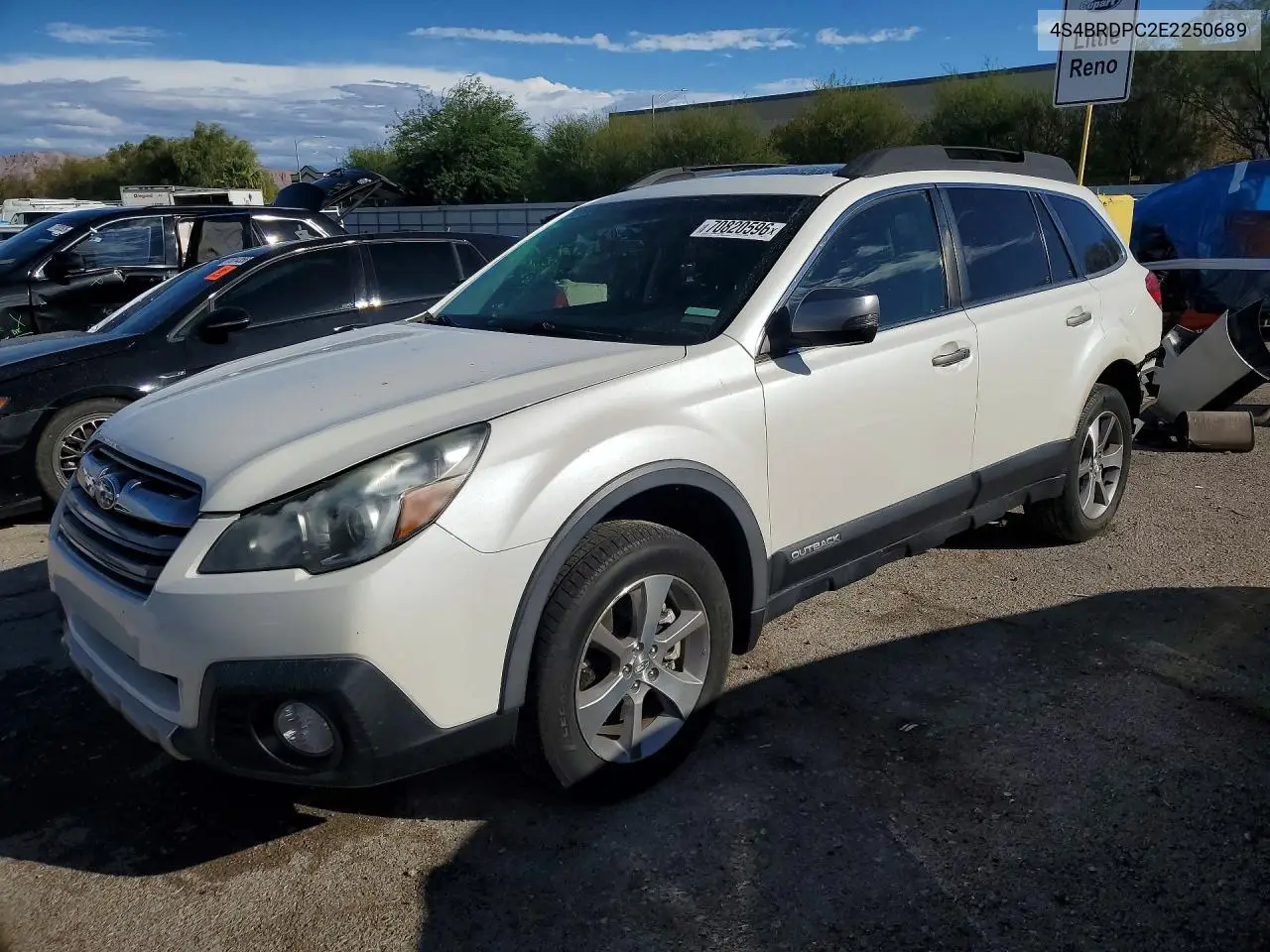 SUBARU OUTBACK 2014, VIN 4S4BRDPC2E2250689