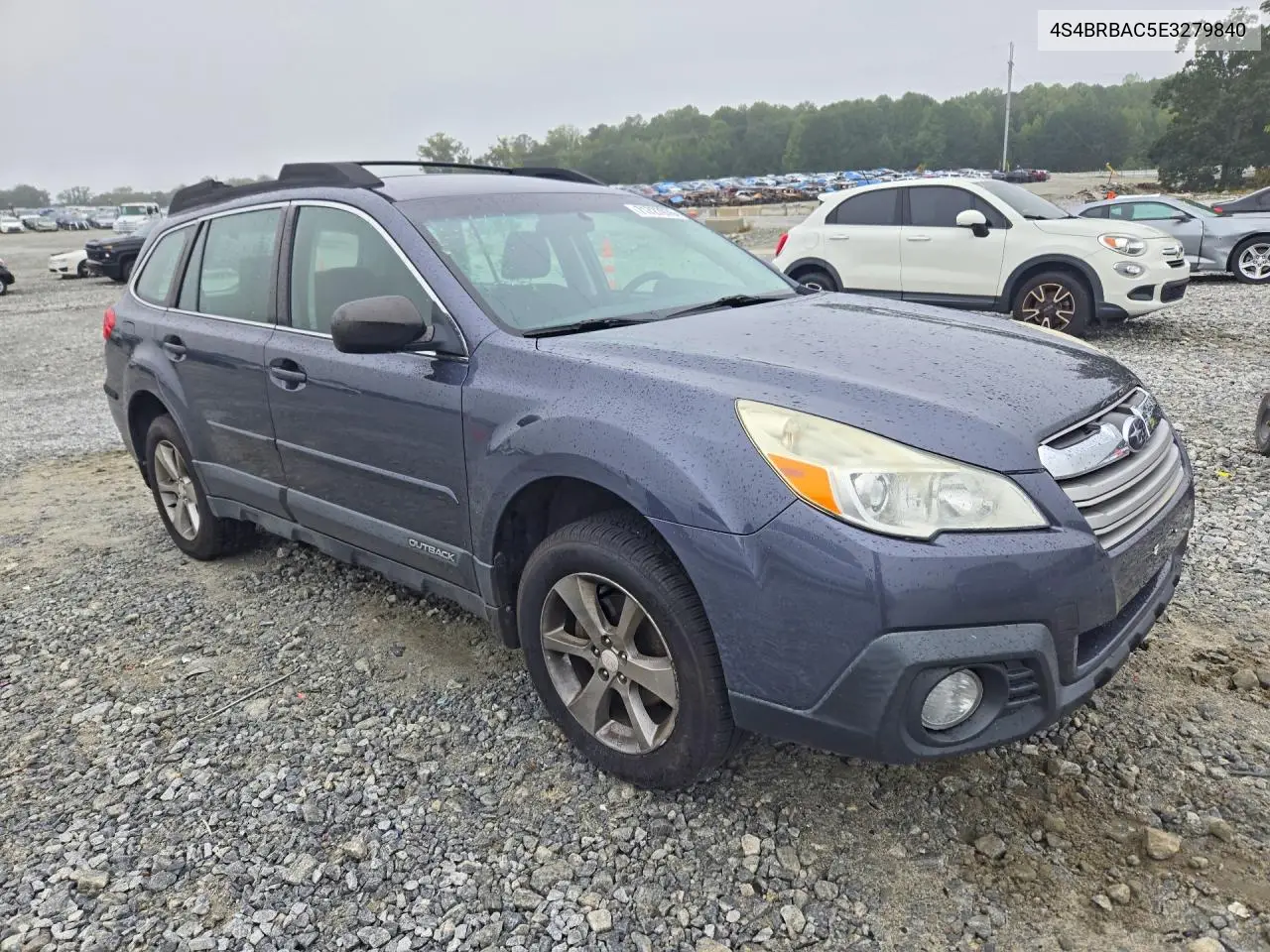 2014 SUBARU OUTBACK VIN 4S4BRBAC5E3279840 — фото 4