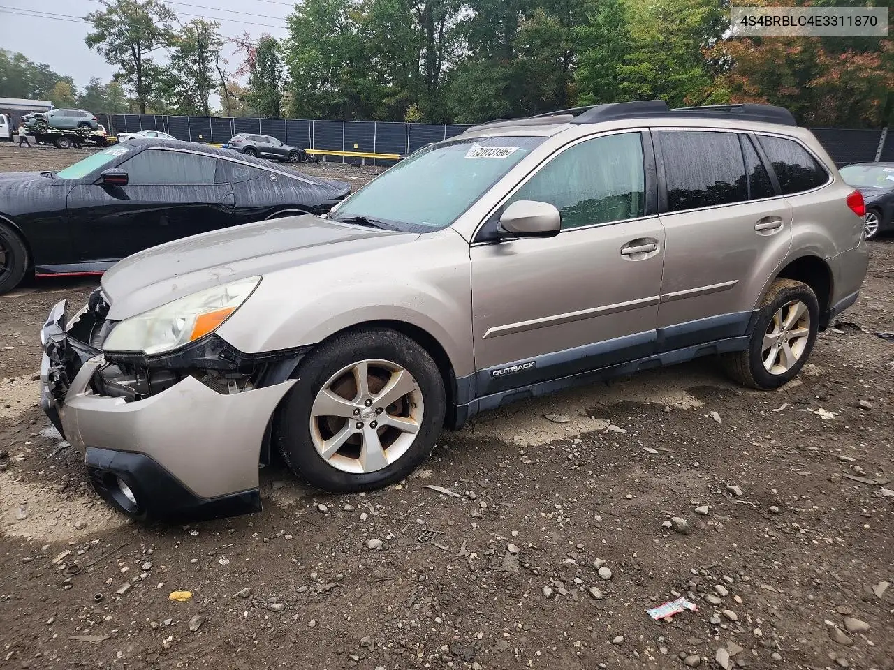 SUBARU OUTBACK 2014, VIN 4S4BRBLC4E3311870