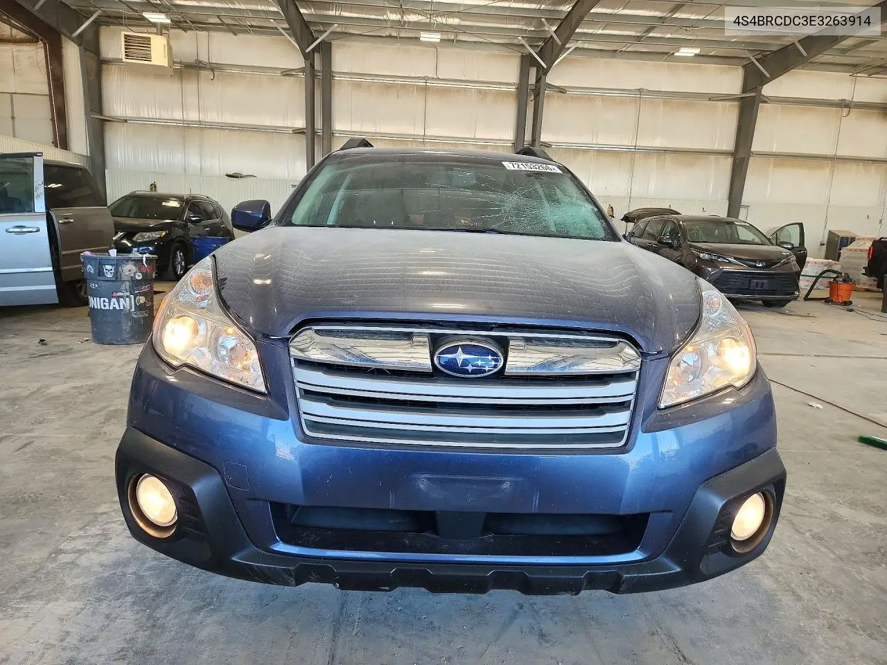 2014 SUBARU OUTBACK VIN 4S4BRCDC3E3263914 — фото 5