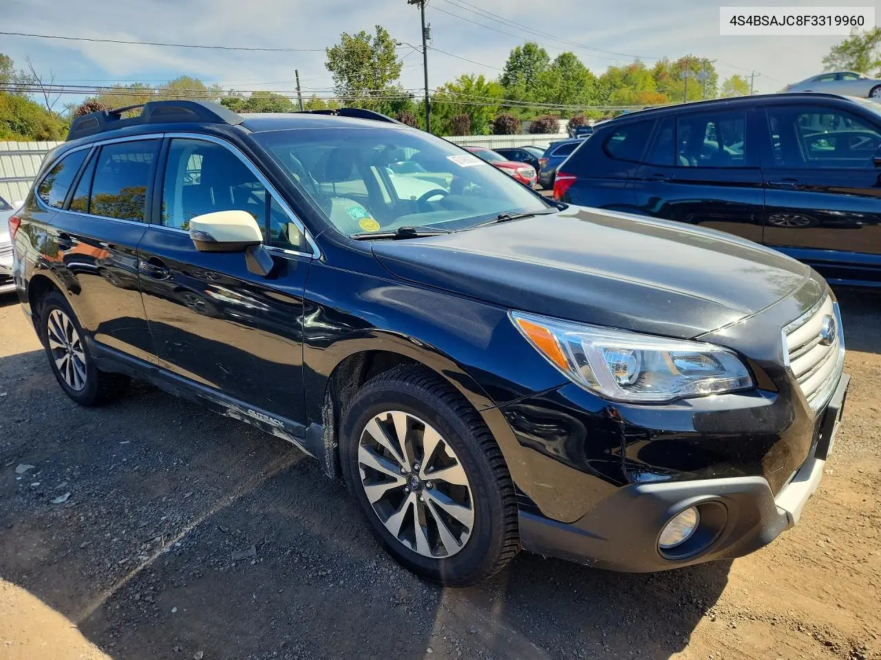 2015 SUBARU OUTBACK VIN 4S4BSAJC8F3319960 — фото 4