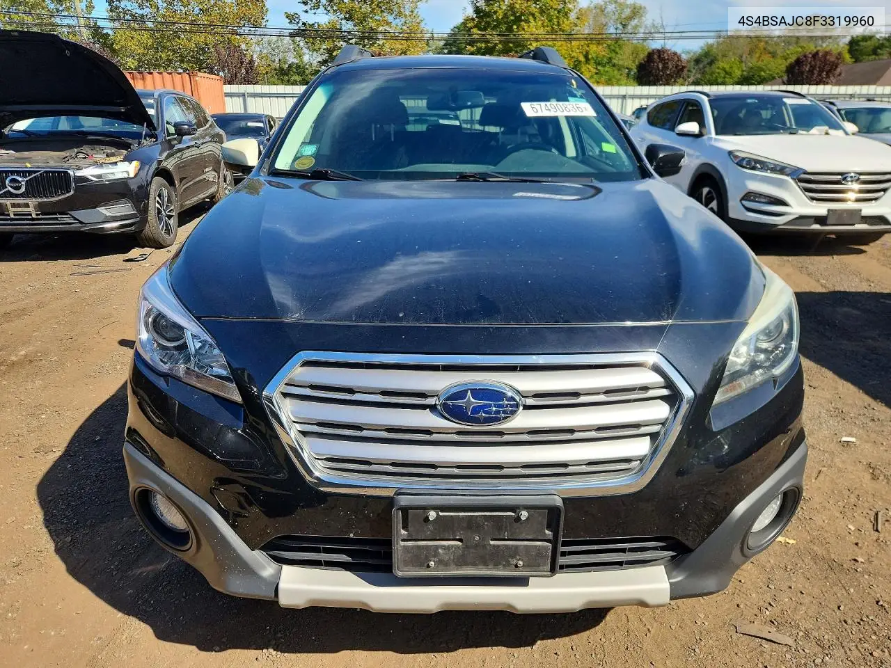 2015 SUBARU OUTBACK VIN 4S4BSAJC8F3319960 — фото 5