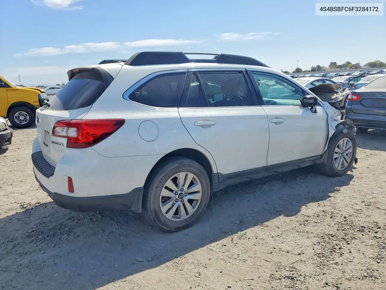 2015 SUBARU OUTBACK VIN 4S4BSBFC6F3284172 — фото 3