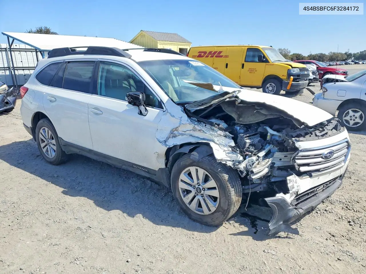 2015 SUBARU OUTBACK VIN 4S4BSBFC6F3284172 — фото 4