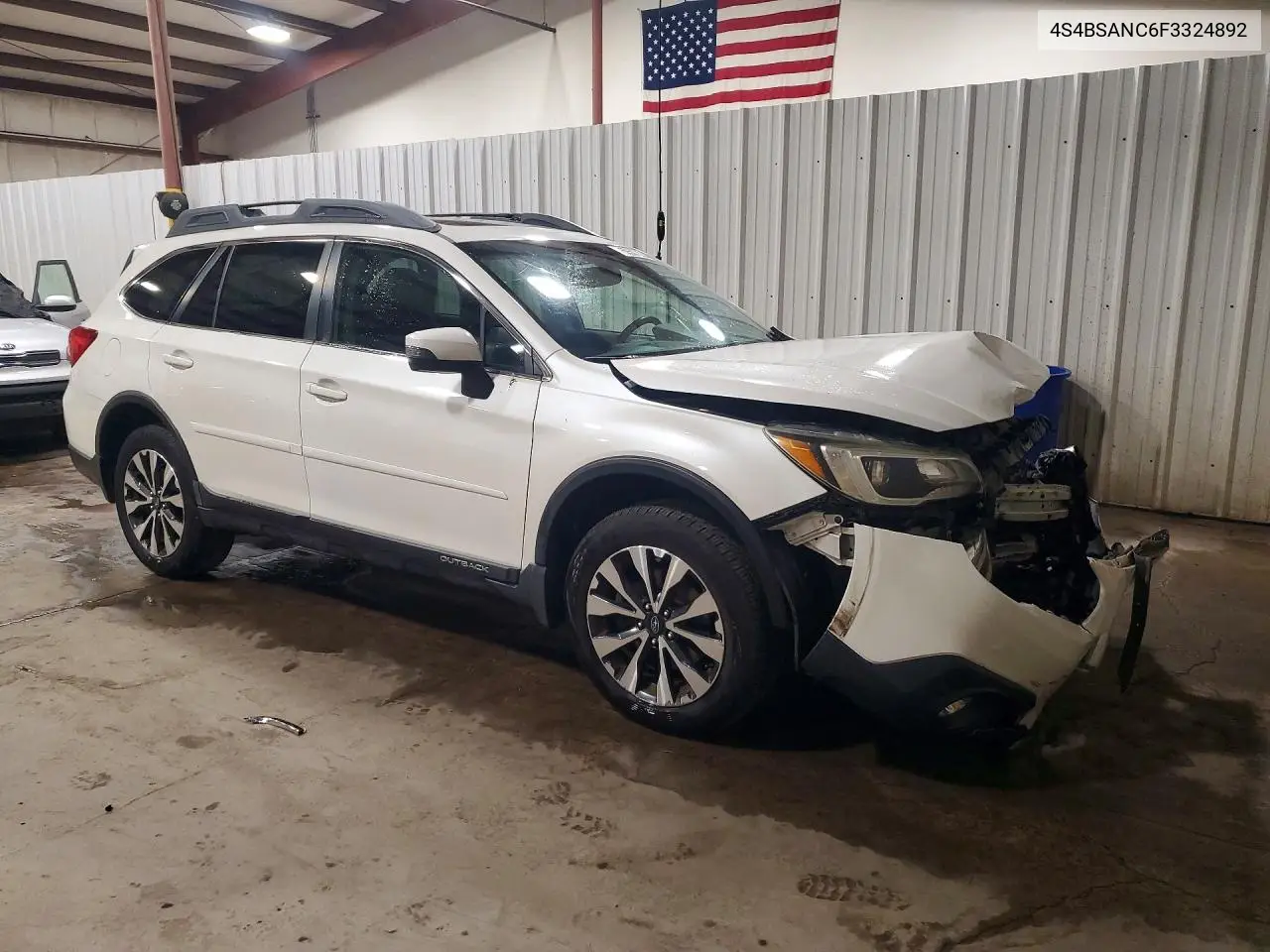 2015 SUBARU OUTBACK VIN 4S4BSANC6F3324892 — фото 4
