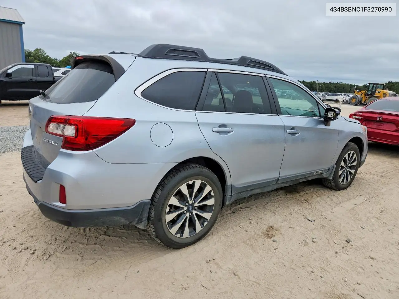2015 SUBARU OUTBACK VIN 4S4BSBNC1F3270990 — фото 3