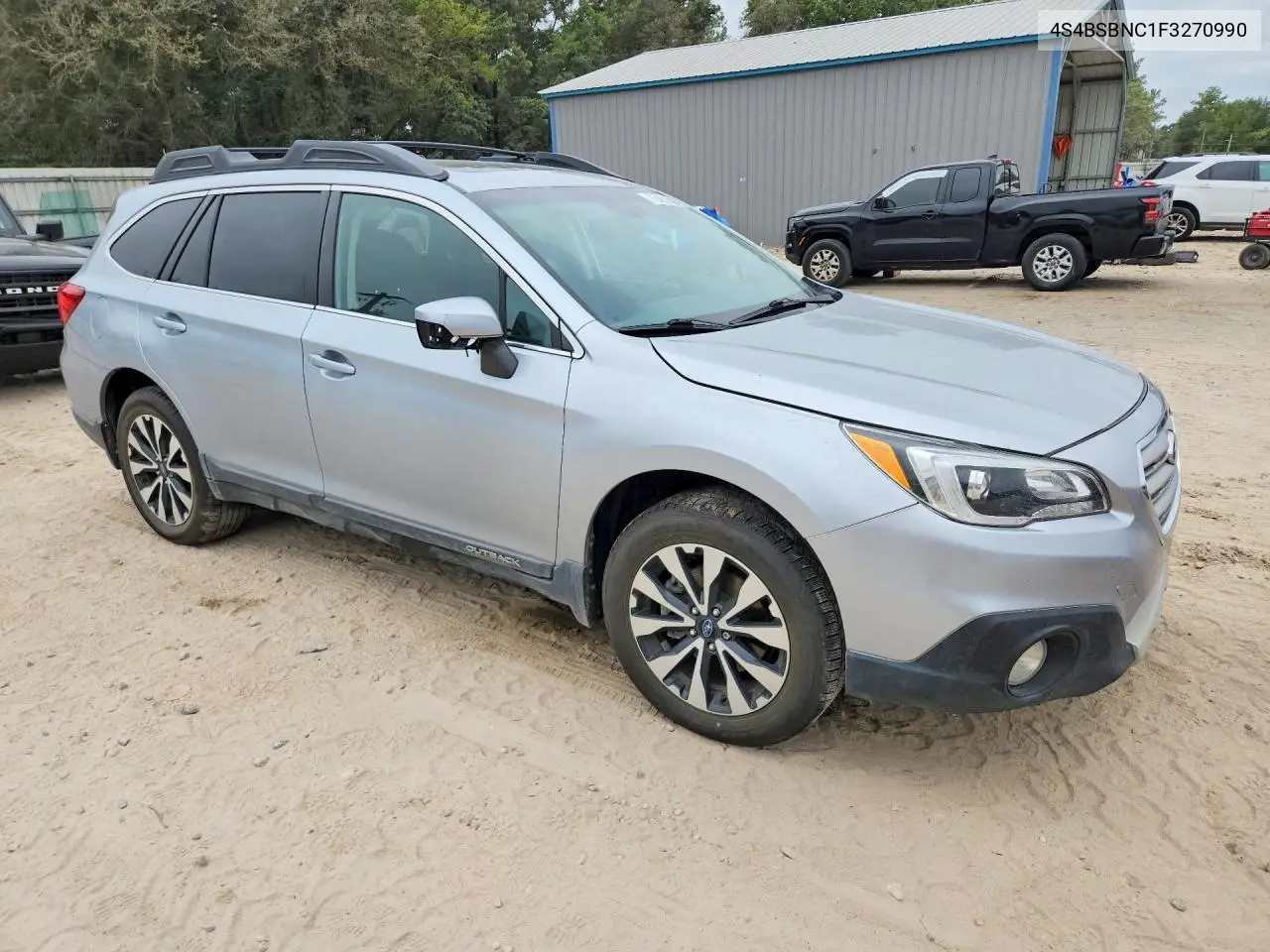 2015 SUBARU OUTBACK VIN 4S4BSBNC1F3270990 — фото 4