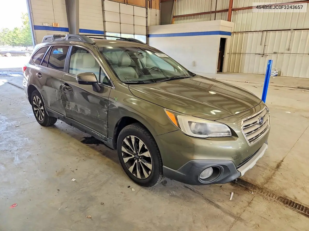 2015 SUBARU OUTBACK VIN 4S4BSEJC0F3243657 — фото 4