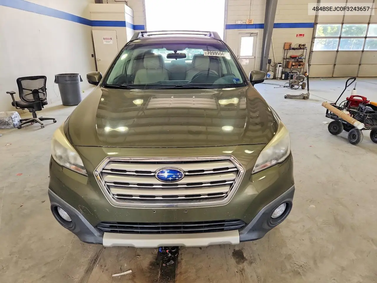 2015 SUBARU OUTBACK VIN 4S4BSEJC0F3243657 — фото 5
