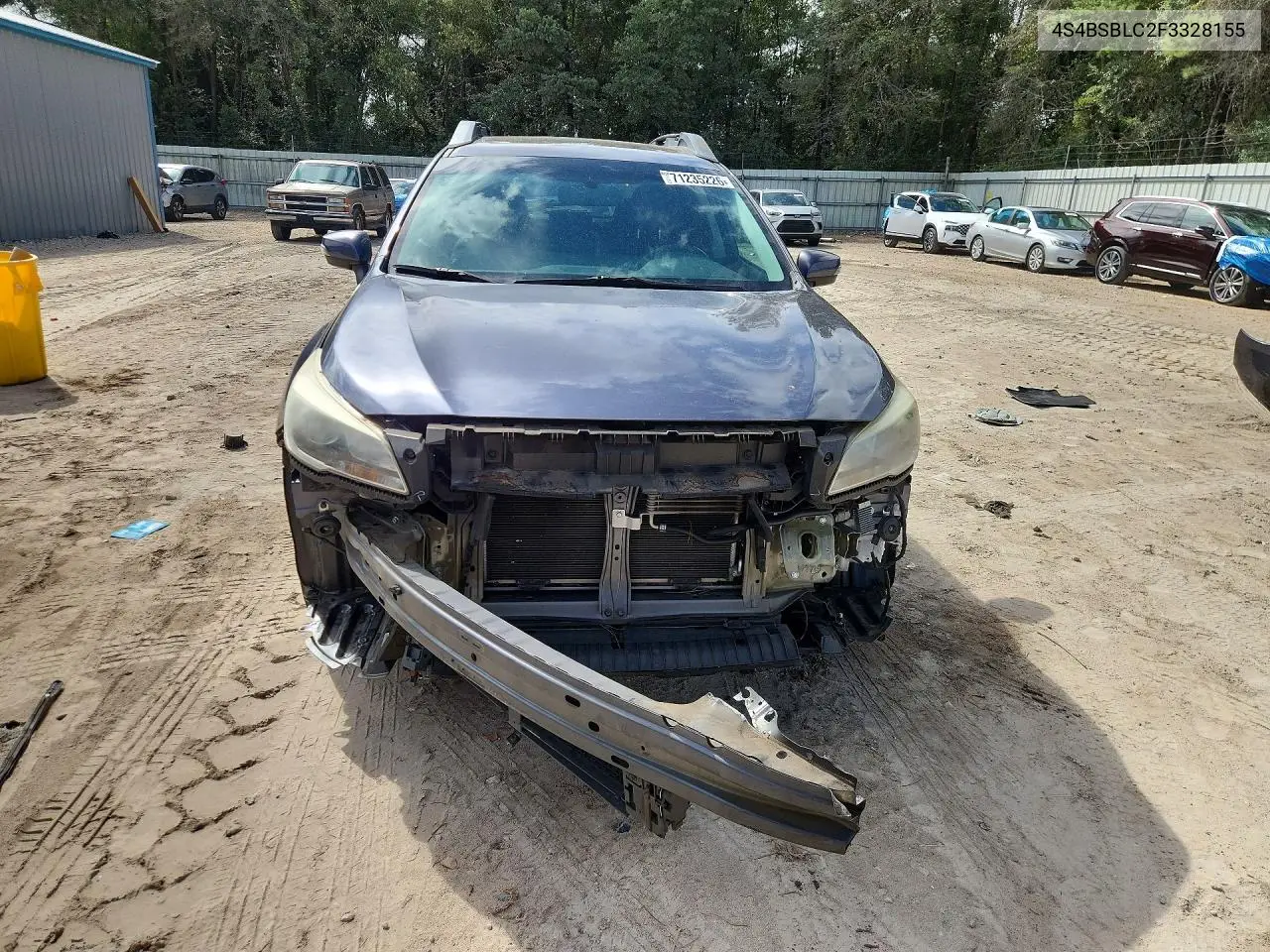 2015 SUBARU OUTBACK VIN 4S4BSBLC2F3328155 — фото 5