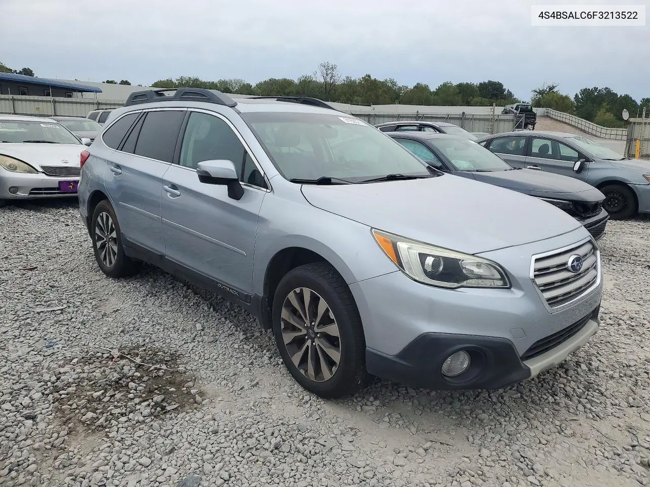 2015 SUBARU OUTBACK VIN 4S4BSALC6F3213522 — фото 4