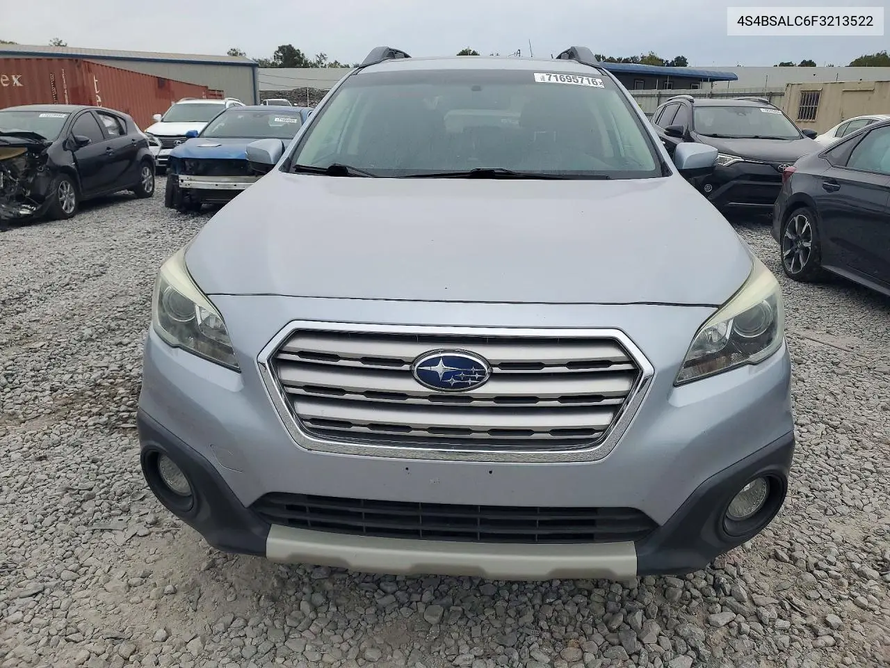 2015 SUBARU OUTBACK VIN 4S4BSALC6F3213522 — фото 5