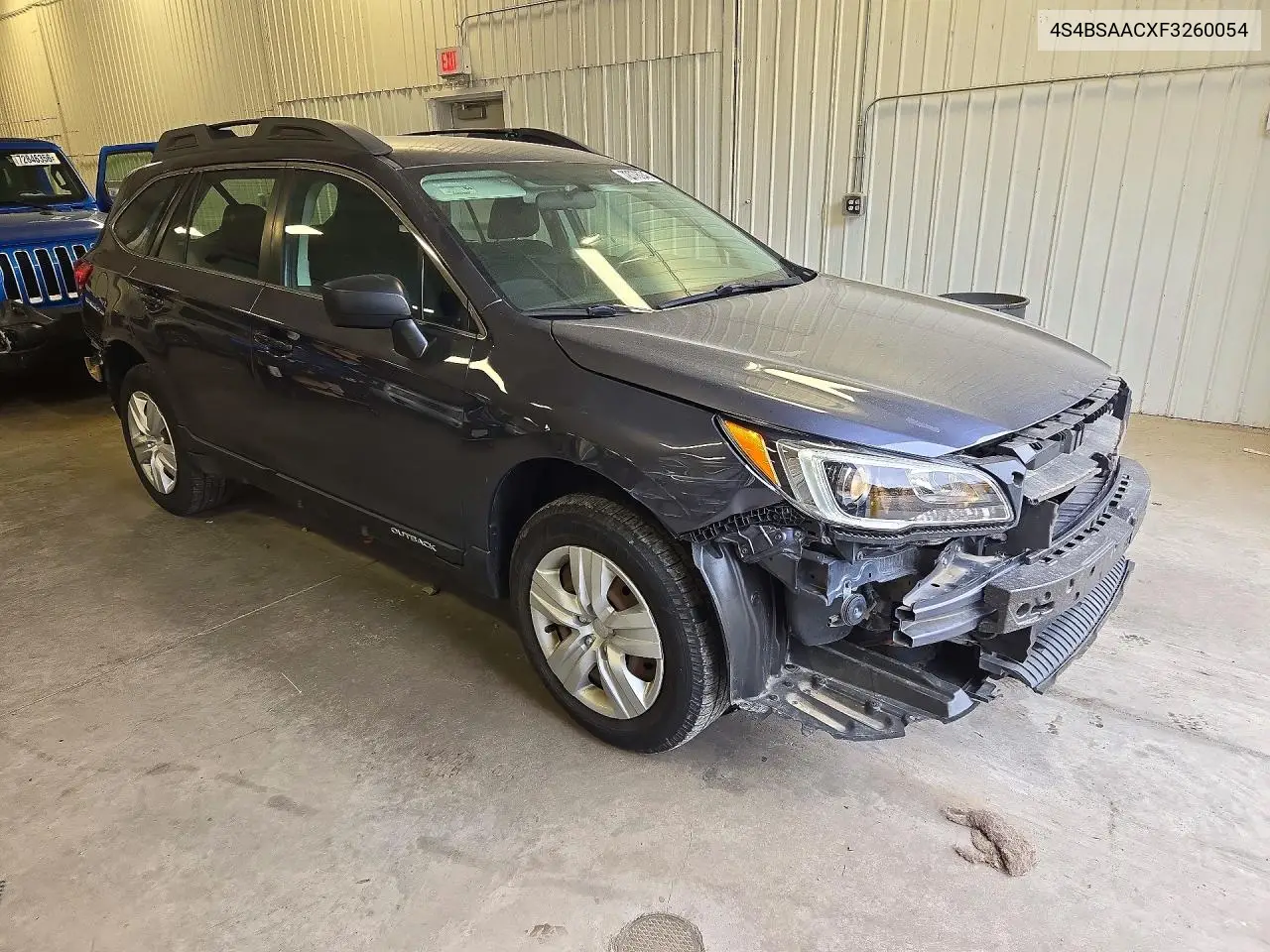 2015 SUBARU OUTBACK VIN 4S4BSAACXF3260054 — фото 4