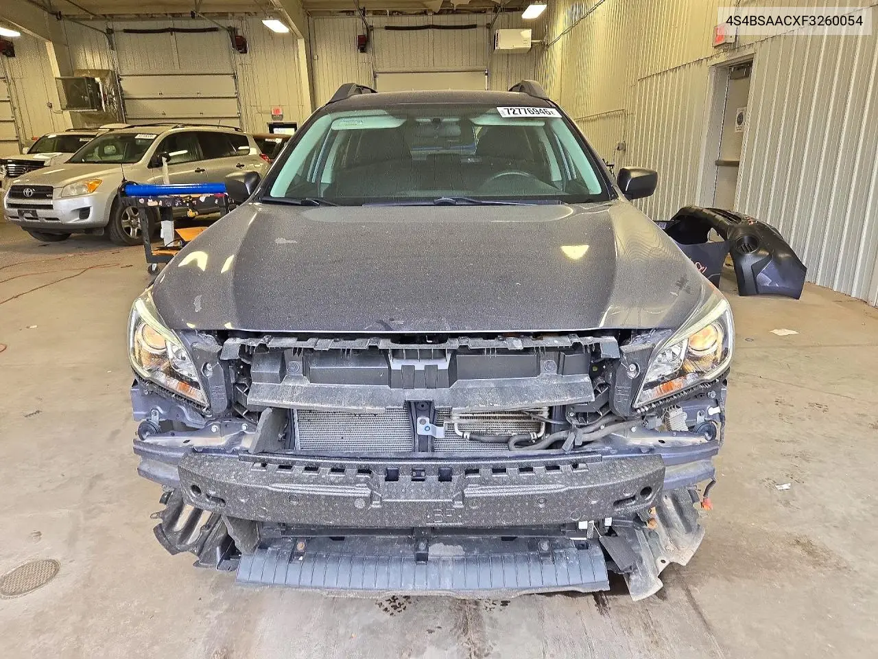 2015 SUBARU OUTBACK VIN 4S4BSAACXF3260054 — фото 5