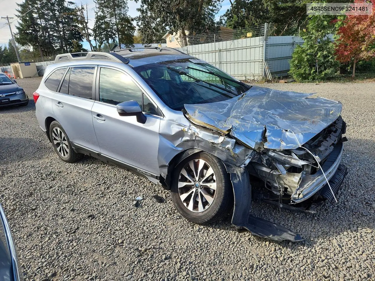 2015 SUBARU OUTBACK VIN 4S4BSENC9F3241481 — фото 4