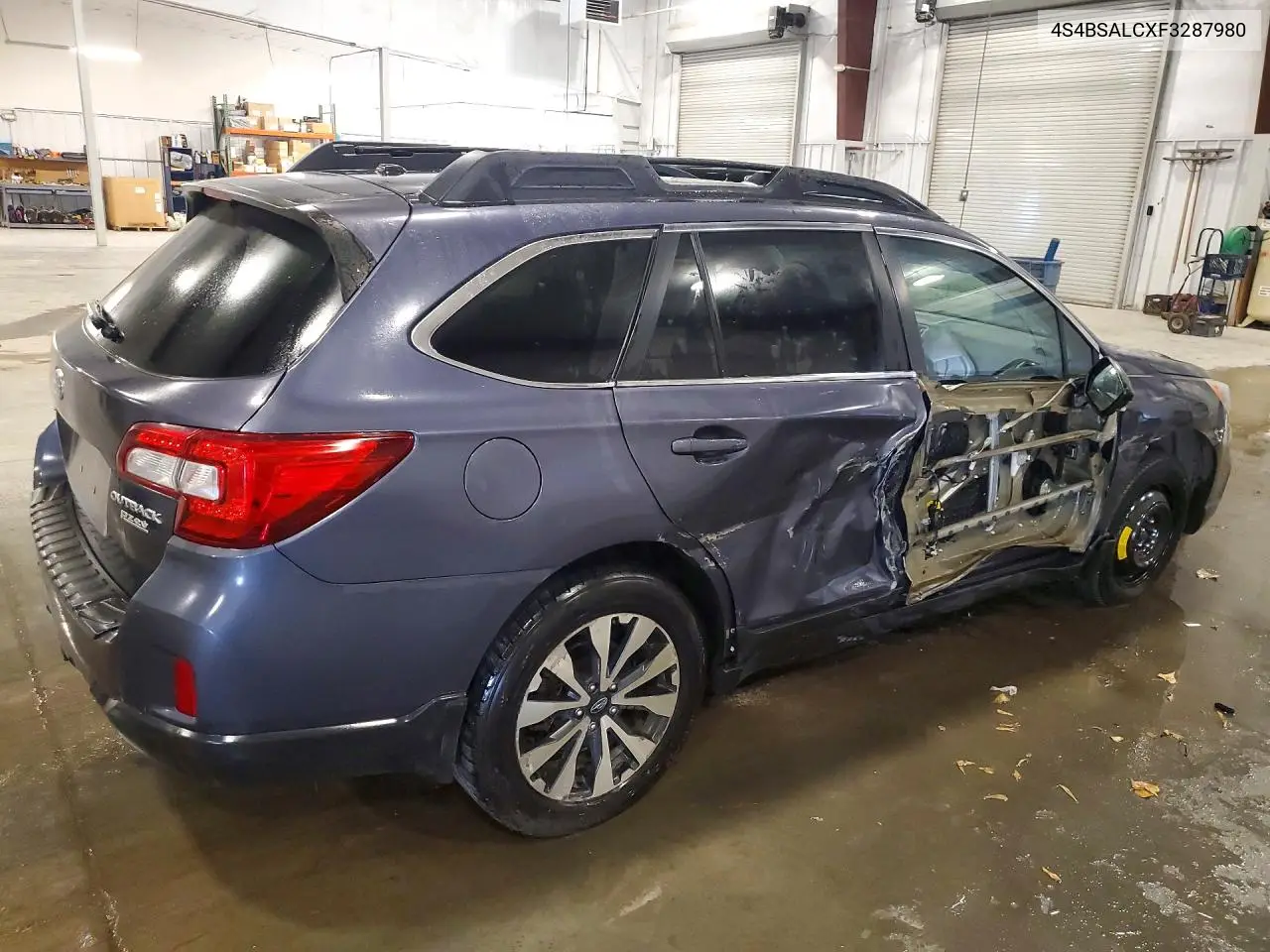 2015 SUBARU OUTBACK VIN 4S4BSALCXF3287980 — фото 3