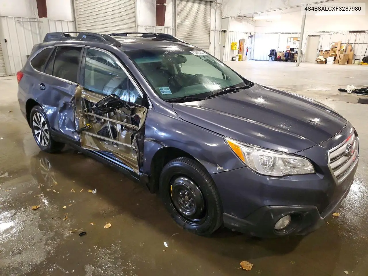 2015 SUBARU OUTBACK VIN 4S4BSALCXF3287980 — фото 4