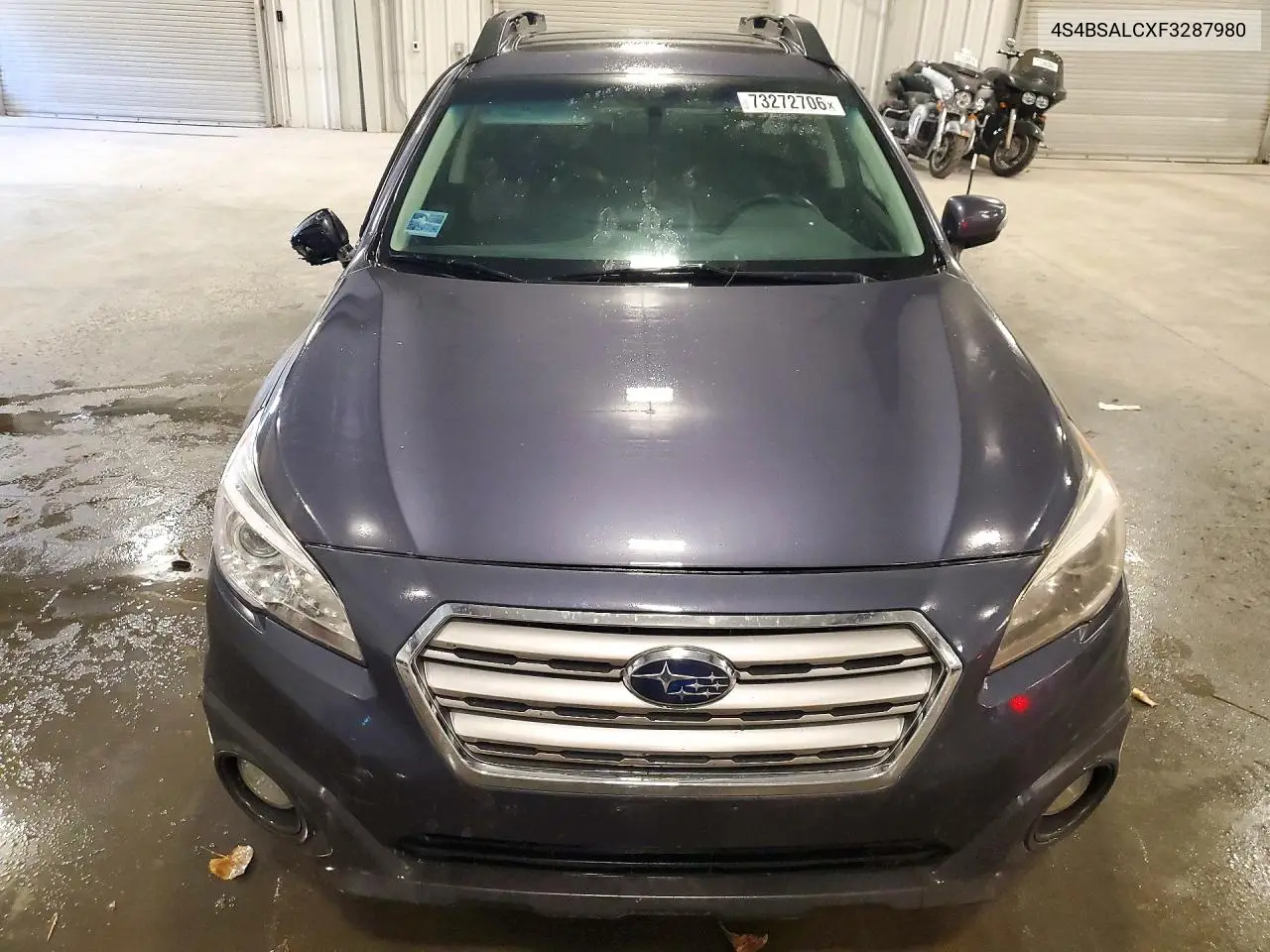 2015 SUBARU OUTBACK VIN 4S4BSALCXF3287980 — фото 5