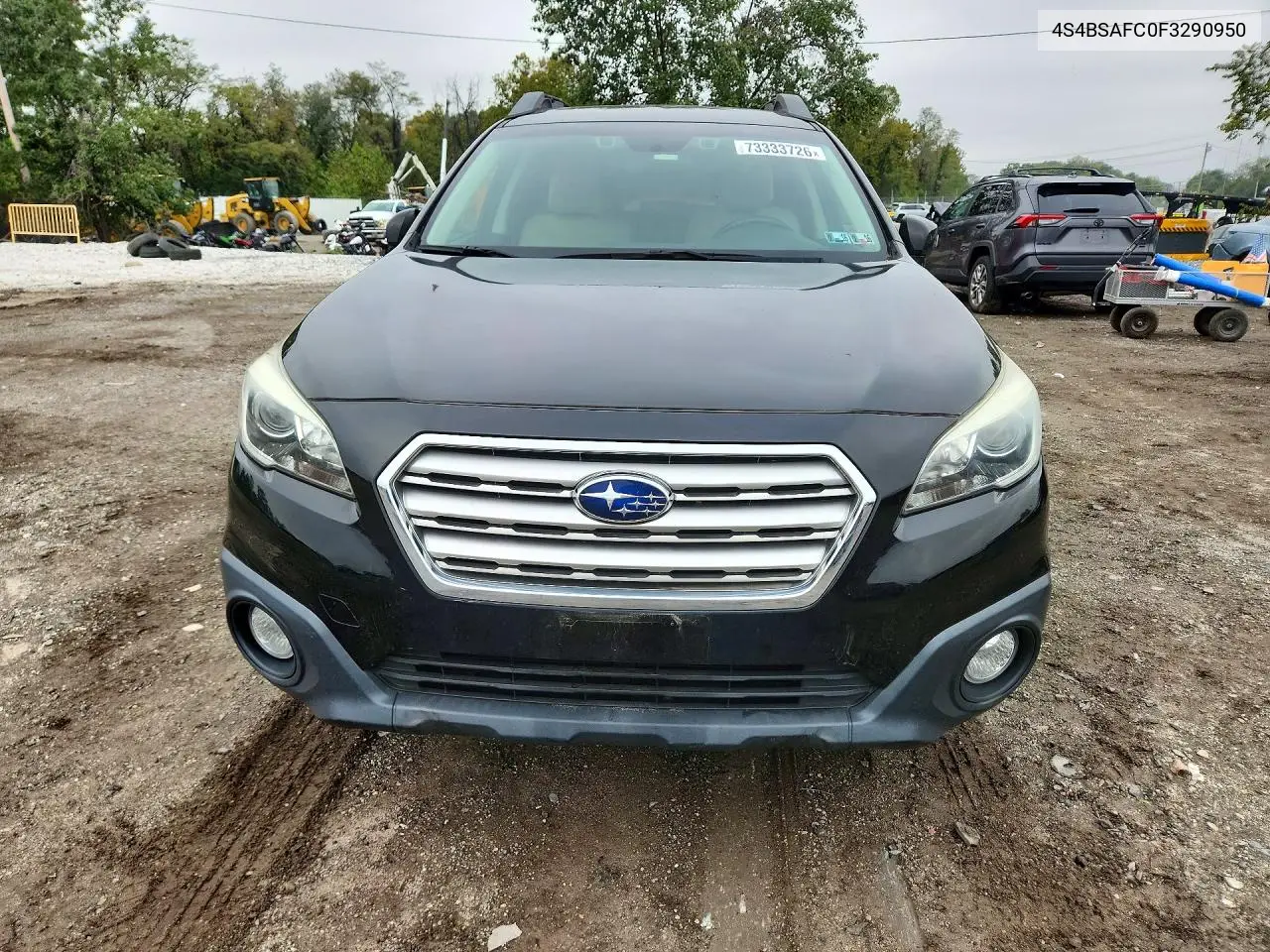 2015 SUBARU OUTBACK VIN 4S4BSAFC0F3290950 — фото 5