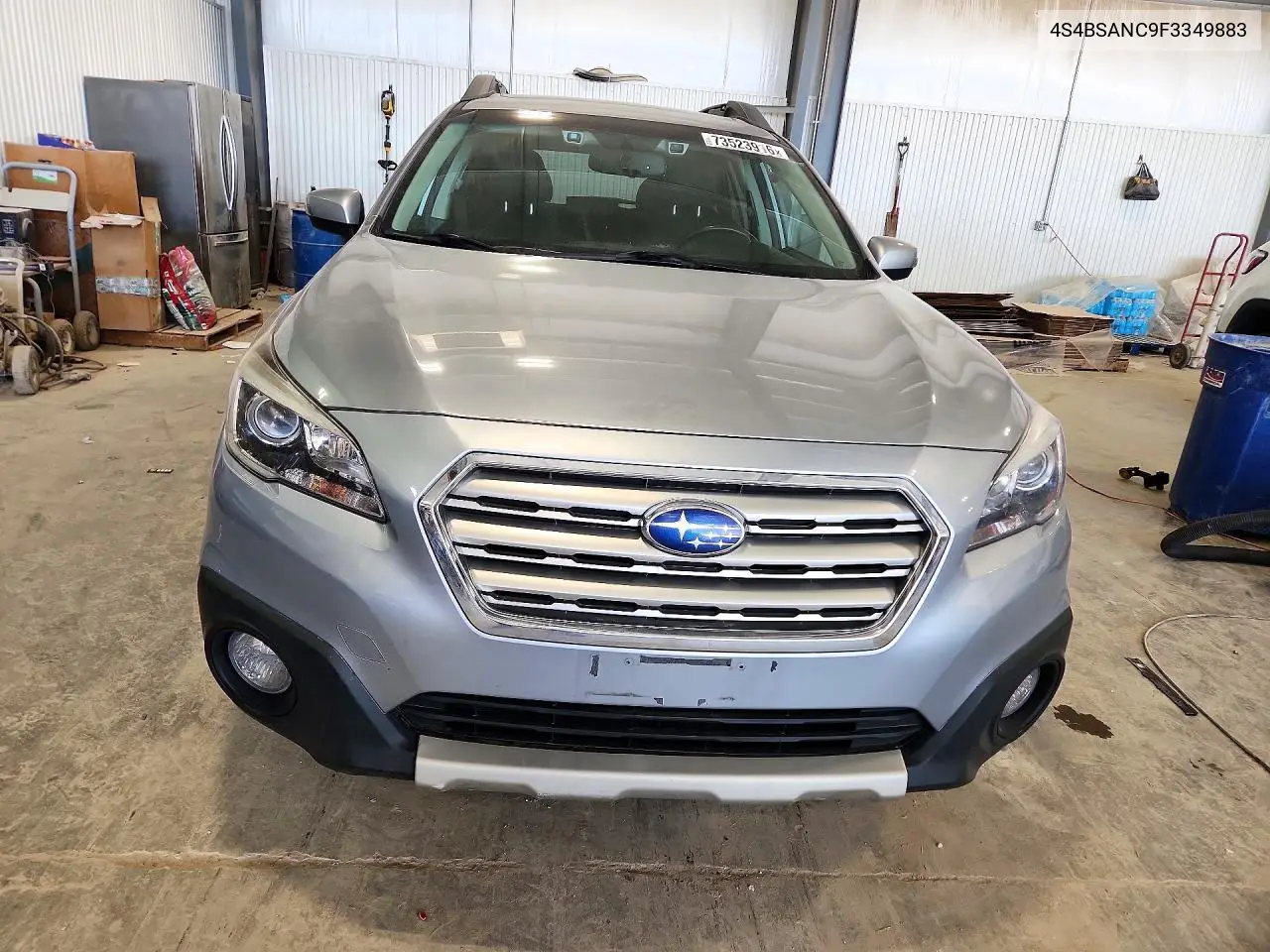 2015 SUBARU OUTBACK VIN 4S4BSANC9F3349883 — фото 5
