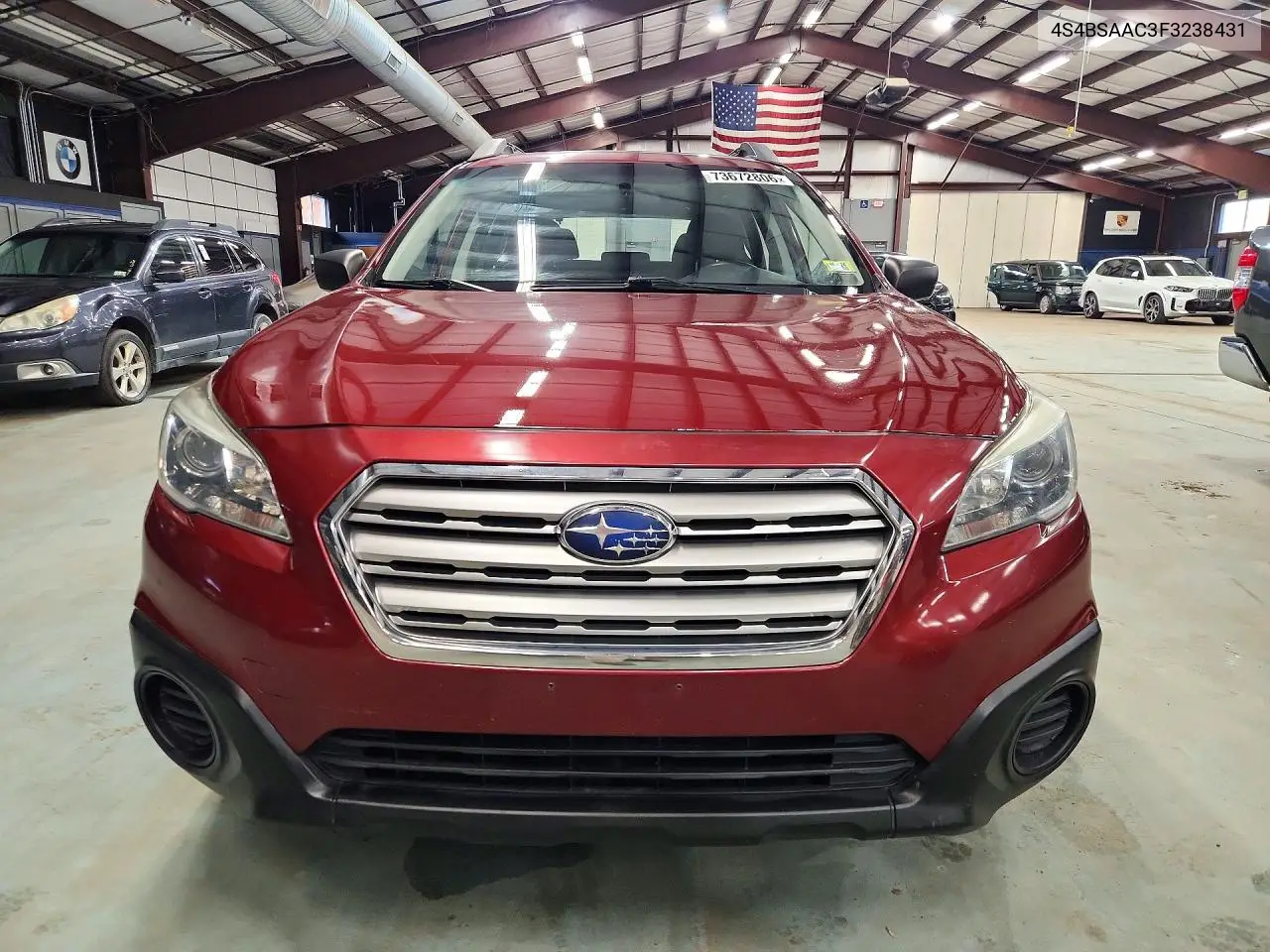 2015 SUBARU OUTBACK VIN 4S4BSAAC3F3238431 — фото 5