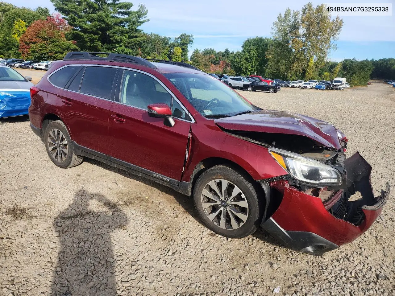 2016 SUBARU OUTBACK VIN 4S4BSANC7G3295338 — фото 4