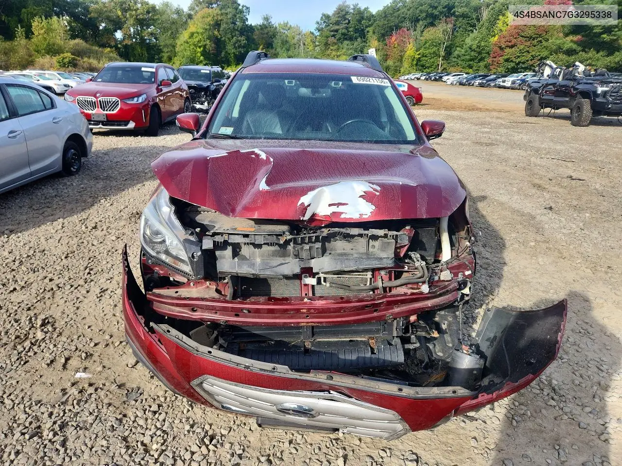 2016 SUBARU OUTBACK VIN 4S4BSANC7G3295338 — фото 5