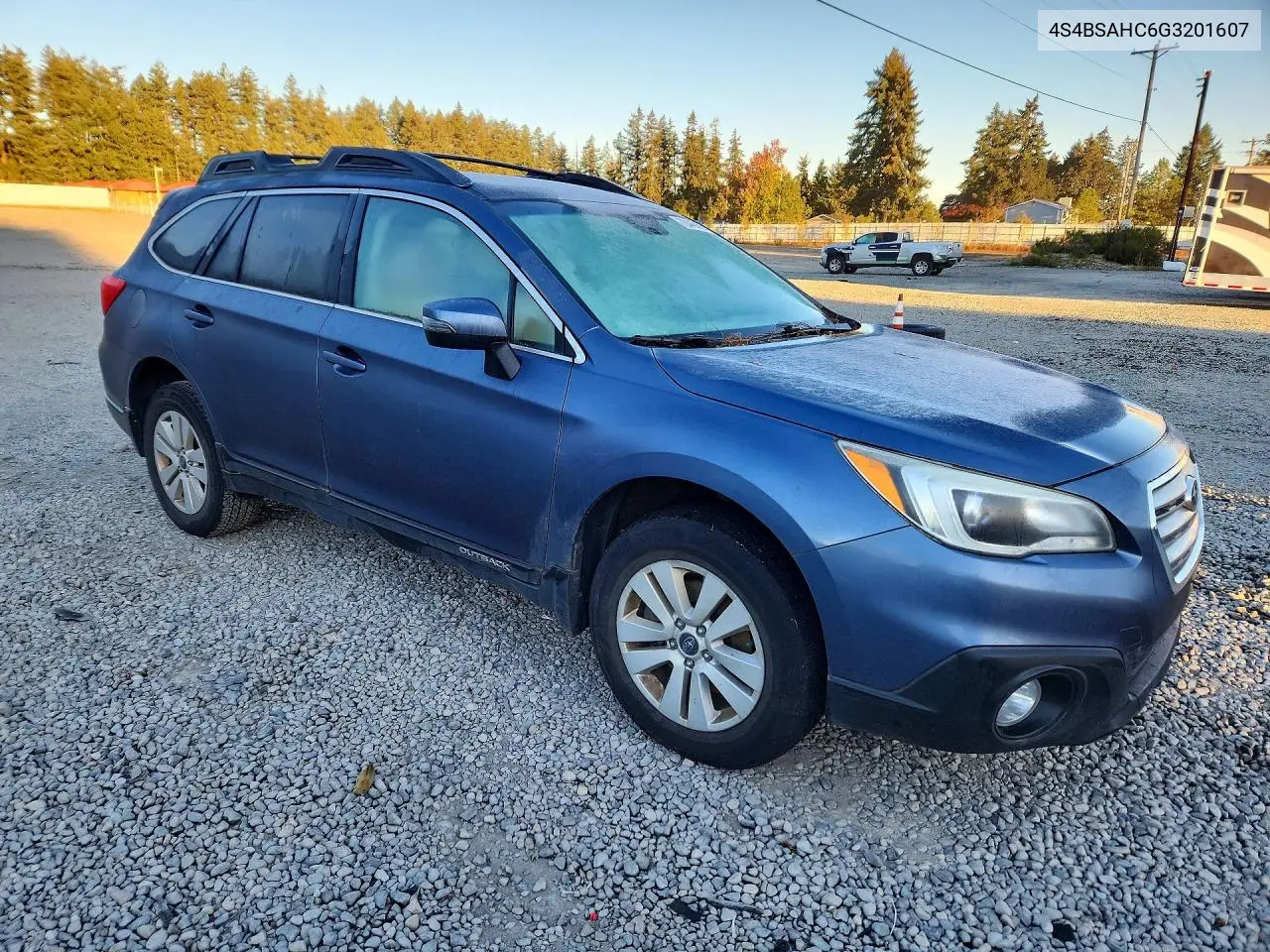 2016 SUBARU OUTBACK VIN 4S4BSAHC6G3201607 — фото 4
