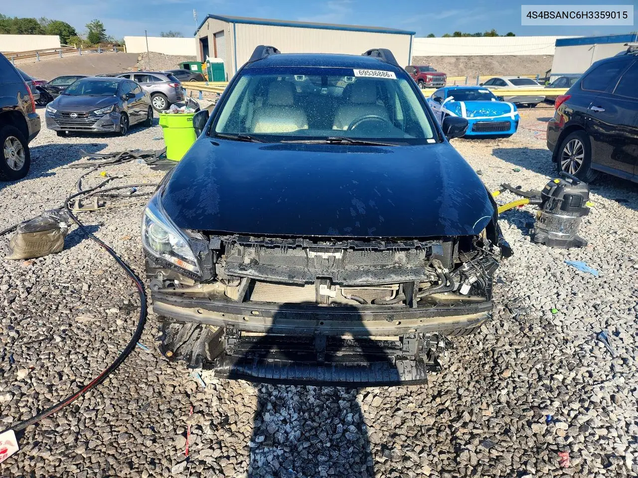 2017 SUBARU OUTBACK VIN 4S4BSANC6H3359015 — фото 5