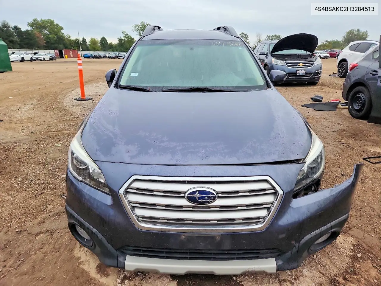 2017 SUBARU OUTBACK VIN 4S4BSAKC2H3284513 — фото 5