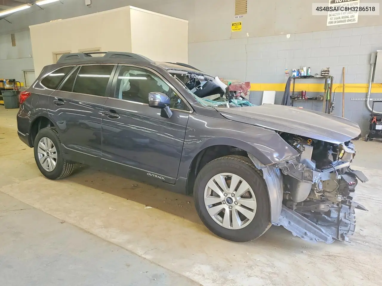2017 SUBARU OUTBACK VIN 4S4BSAFC8H3286518 — фото 4