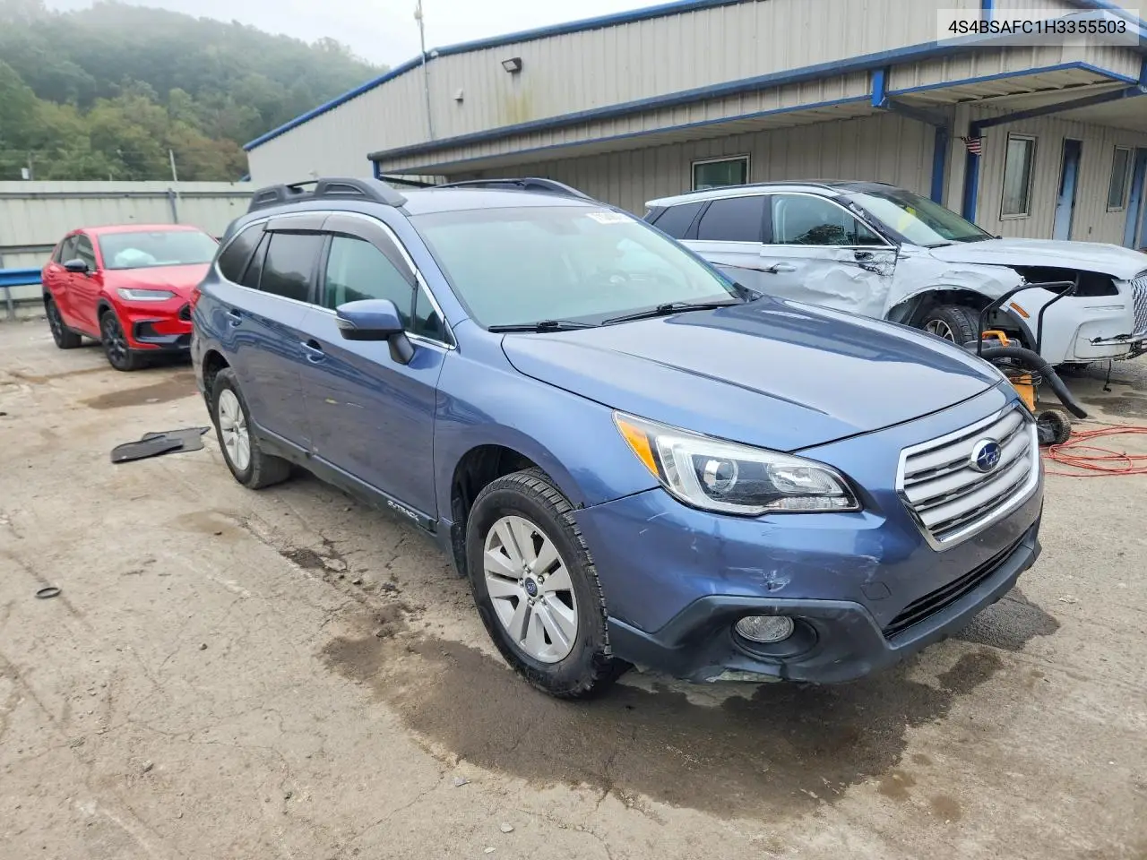 2017 SUBARU OUTBACK VIN 4S4BSAFC1H3355503 — фото 4