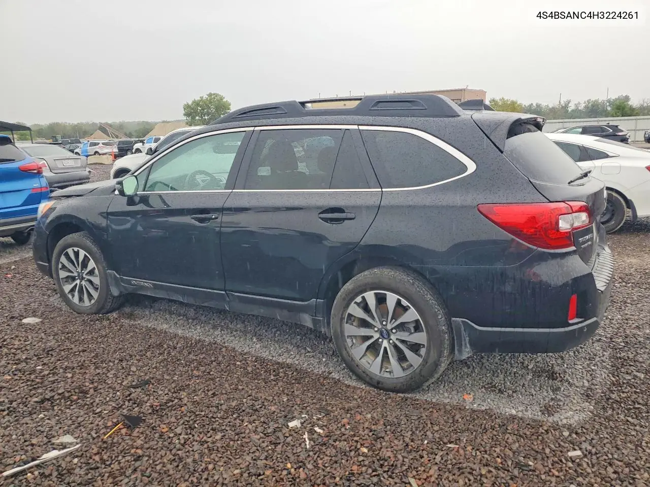 2017 SUBARU OUTBACK VIN 4S4BSANC4H3224261 — фото 2