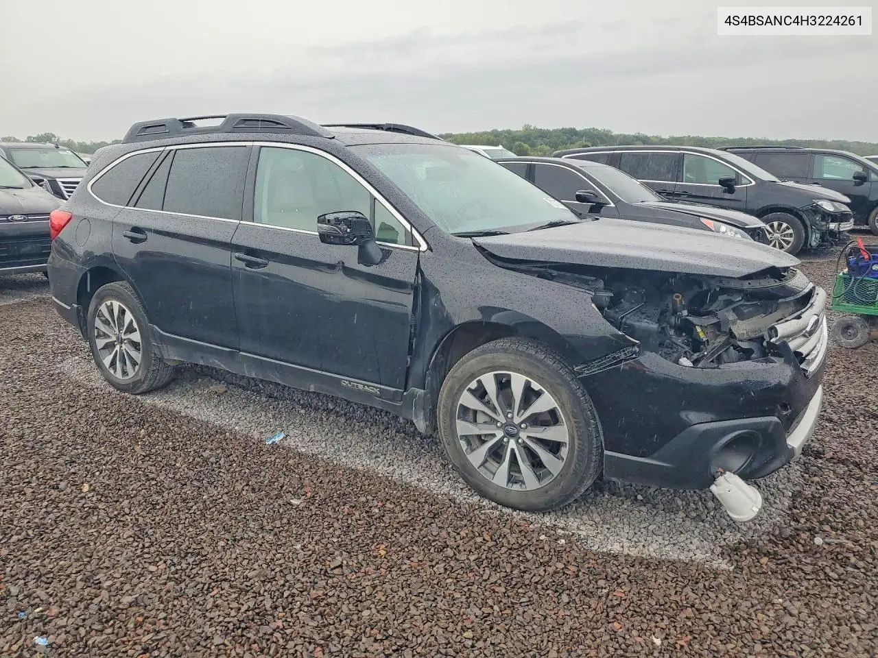 2017 SUBARU OUTBACK VIN 4S4BSANC4H3224261 — фото 4